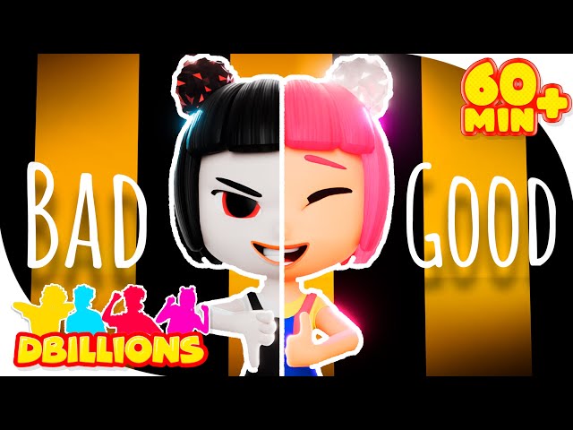Bad | Mega Compilation | D Billions Kids Songs