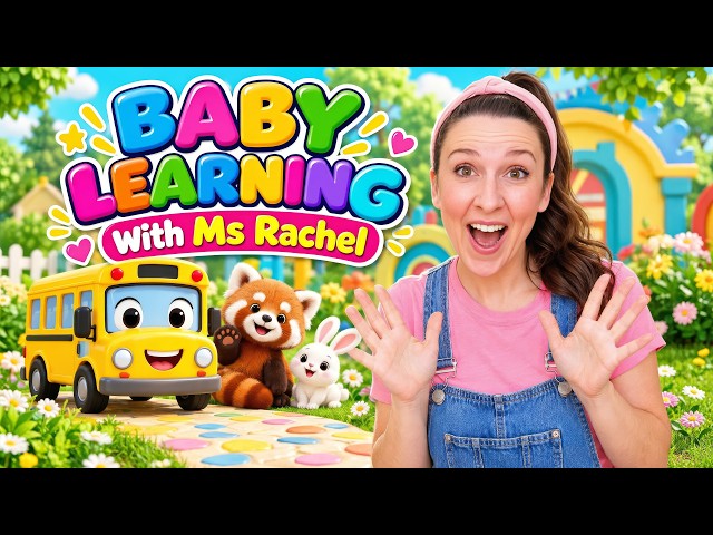 Baby Learning with Ms Rachel - Baby Songs, Speech, Sign Language for Babies - Baby Videos