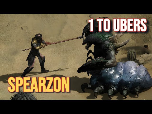 I Tried Ubers With Spearzon But... | D2R HC 1 to Ubers