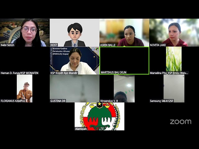 Bimtek Penyusunan Peraturan Khusus Pengelolaan Pendidikan Perkoperasian dan Pengelolaan SDM