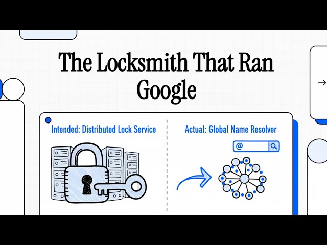The Locksmith That Ran Google - The Chubby Distributed Lock Service