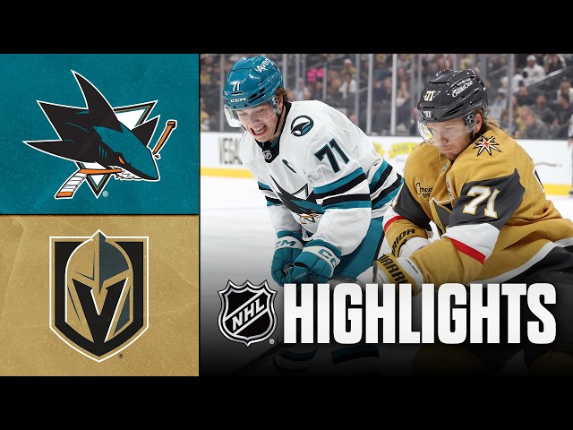 Sharks vs. Golden Knights | NHL Preseason Highlights | Sep 26, 2026