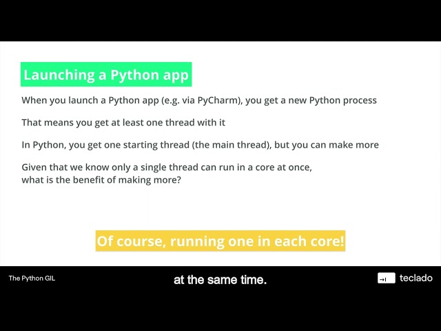 151  The Python GIL