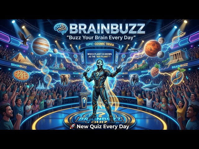 The BRAINBUZZ Weekly Quiz: Are You Smarter Than The Average Player?