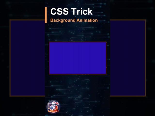 CSS Background Color Change Animation | CSS Tips and Tricks #shorts #coding #webdevelopment