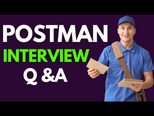 Top 25 Postman Interview Questions and Answer for 2026