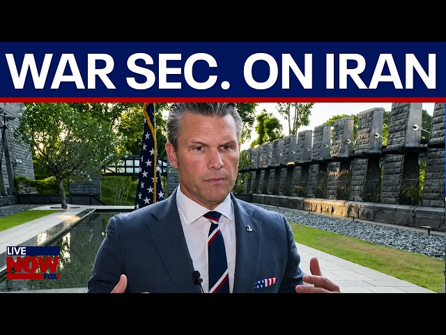 Hegseth addresses Iran conflict with press as Trump weighs options