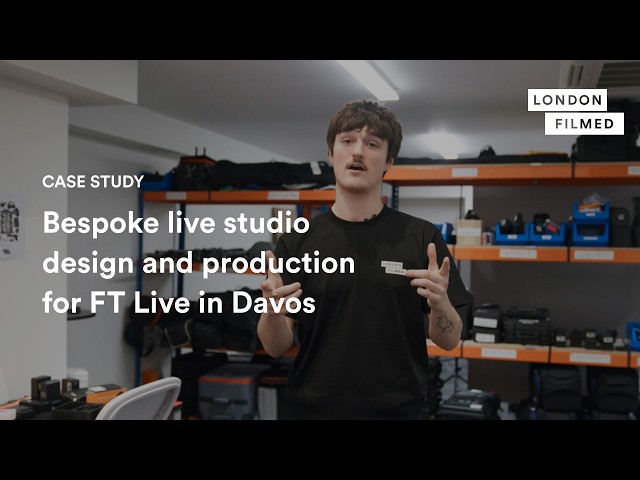Behind the Scenes: How We Produced the FT Live Broadcast Studio in Davos | London Filmed