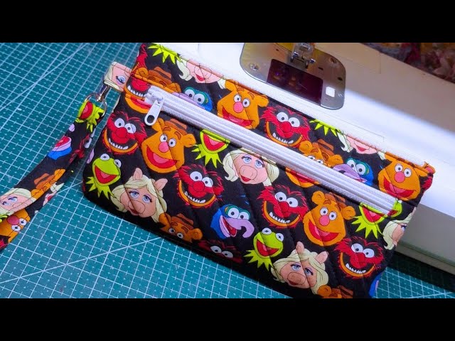 Sewing tutorial! How to sew quilted phone pouch step-by-step ✨️🫶🩷 #sewinghacks #sewingtutorial