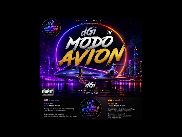 ✈️ dGi – Modo Avion (Official Audio)