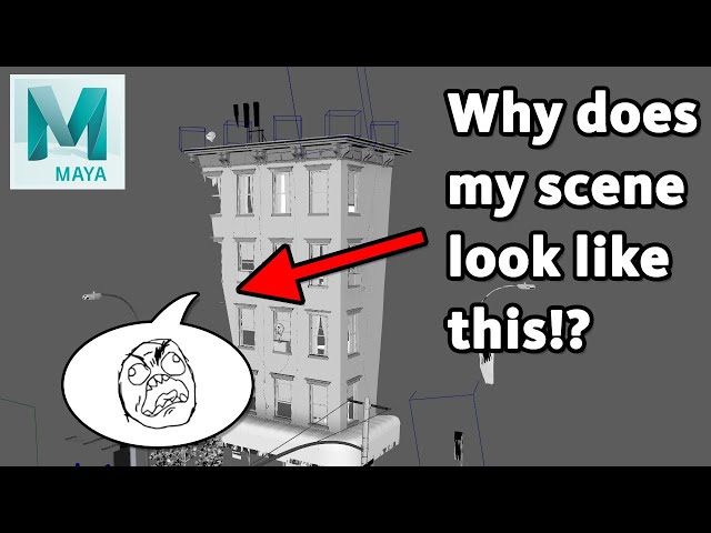 Maya Quick Tip: Correcting flickering artifacts or sliced / disappearing objects