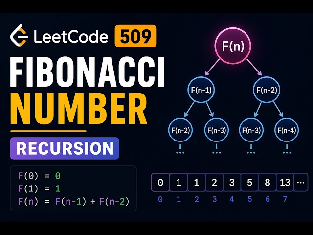 Recursion Explained | LeetCode 509 – Fibonacci Number