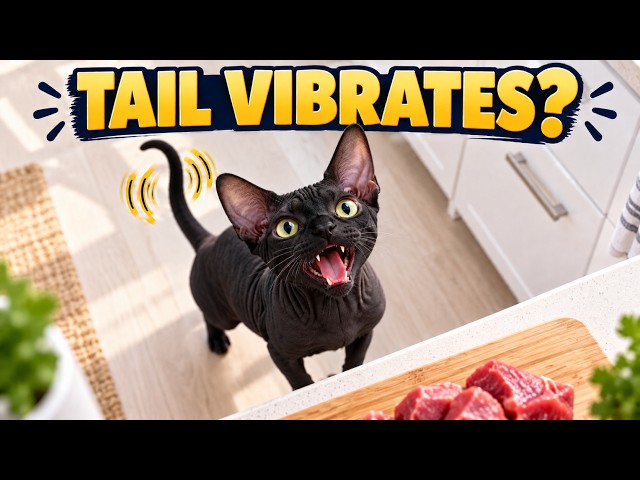 Why Does Your Cat’s Tail Vibrate When It Wants Something?