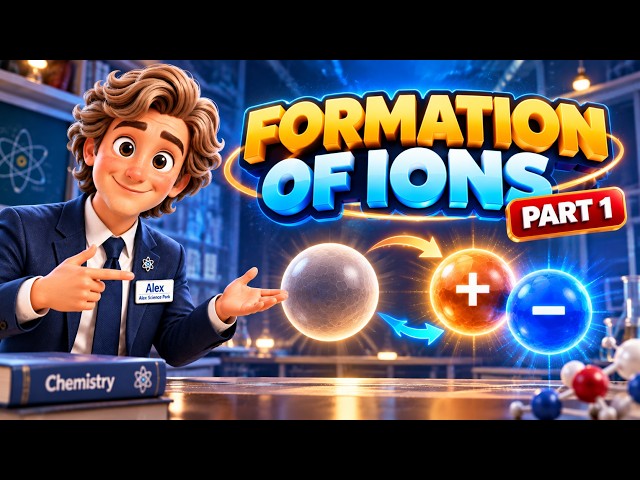 Formation of Ions Explained | Cations, Anions & Electron Transfer | Part 1