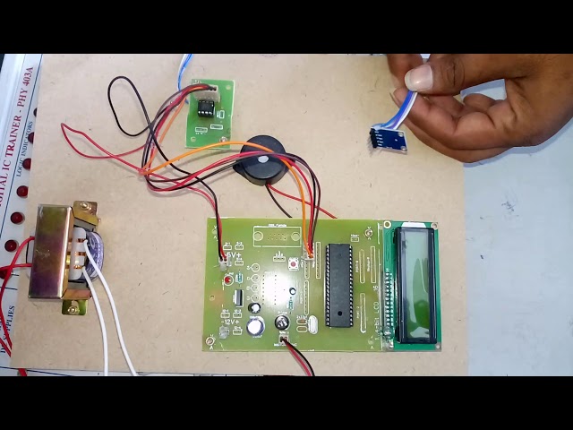 MEMS based ATM security system by Venkys projects