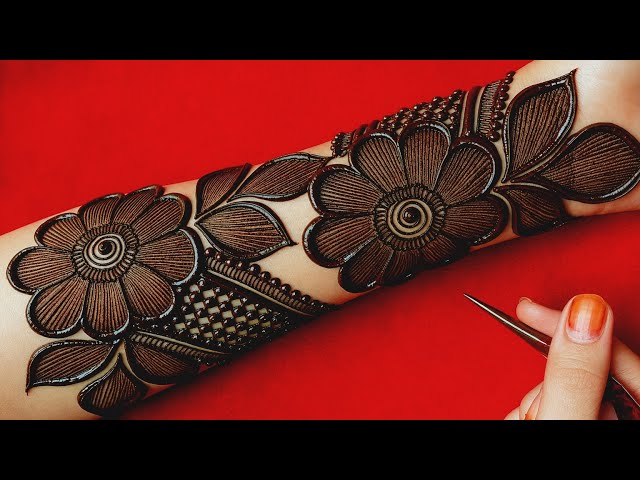 Most Easy And Beautiful Mehndi Design||Very Simple And Unique Mehandi Design||Mehndi Design New