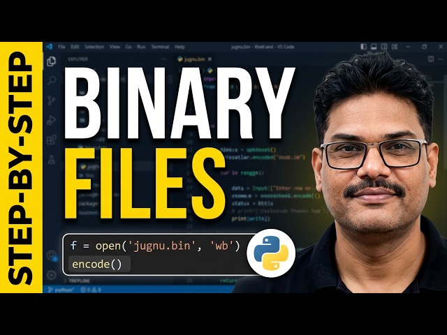 BINARY FILE IN PYTHON.