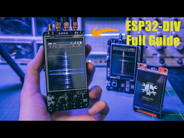 ESP32-DIV Full Guide | The Open Source Flipper Zero Alternative
