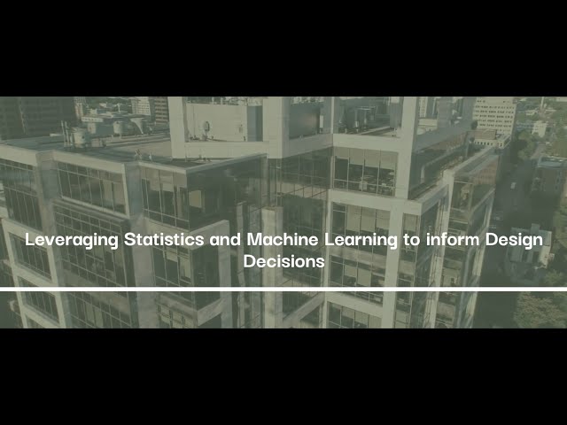 Leveraging Statistics and Machine Learning to inform Design Decisions.