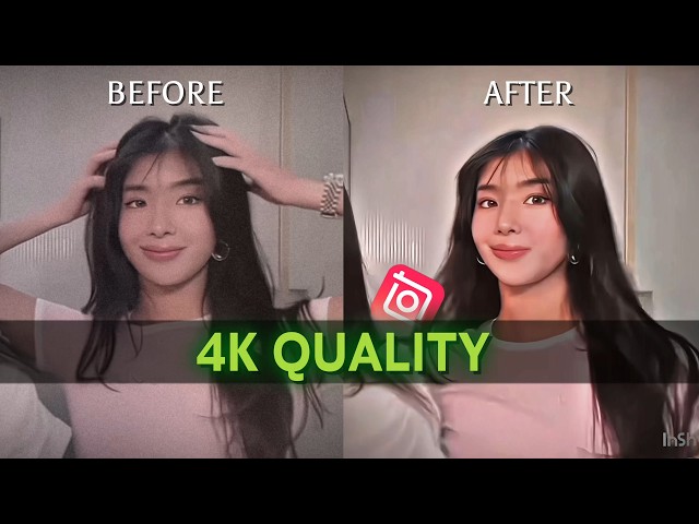 Turn Low Quality to HD in InShot (Full Tutorial)