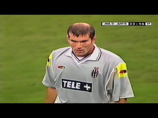 Prime Zinedine Zidane Was Actually Insane