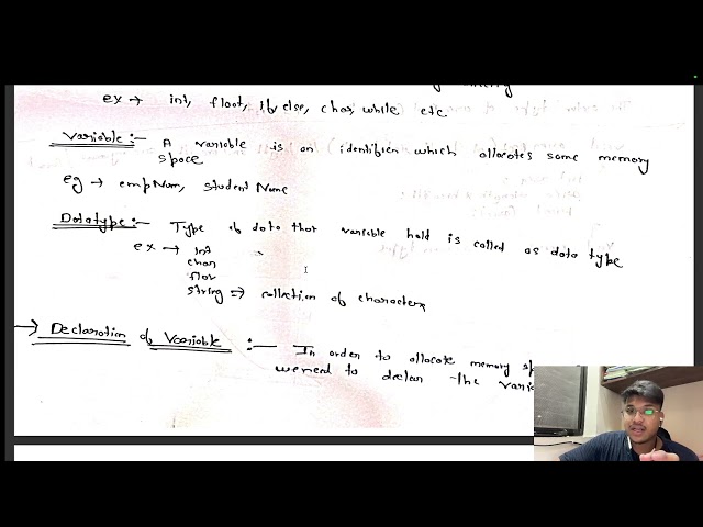 Full Stack Java Developer Course | Session   2 | Programming Concepts | Code With RohanTirkey