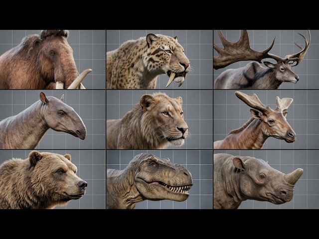 Dinosaurs and Prehistoric Animals Size Comparison | Baby and Adult | Prehistoric Kingdom