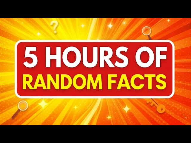 5 HOURS Of MIND-BLOWING Random FACTS That Will Shock You