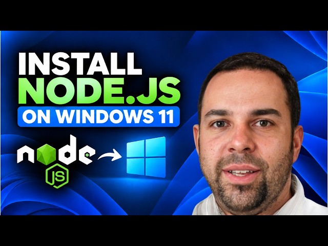 How to Install Node.js on Windows 11 | Step-by-Step Tutorial (2026)