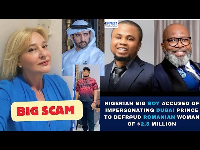 Nzube Henry ikeji Scam Romania Woman Pose as Dubai Prince in Nigeria 