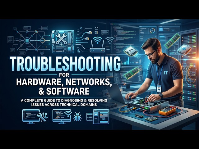 Troubleshooting for Hardware, Networks, and Software
