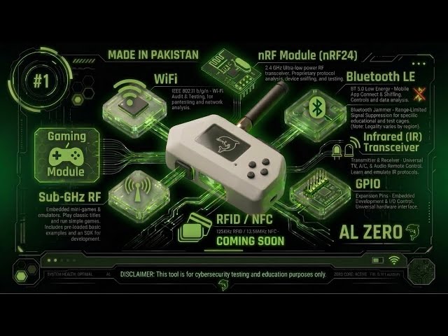 AL ZERO 🐬 Complete Testing Video #ALzero🐬 #flipperzero #flipperzerokiller