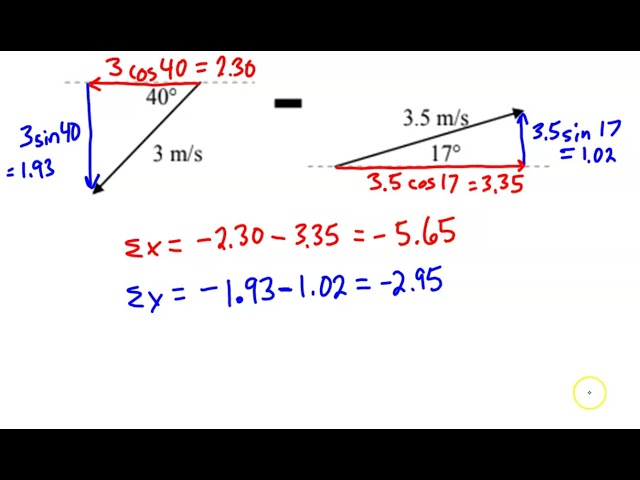 M1L3 Adding Vectors Numerical  3 Worked Out