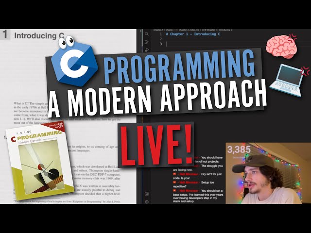 C Programming: A Modern Approach - Chapter 8 P7 | Biochemist Learns Programming LIVE 🔴 | 01-15-202