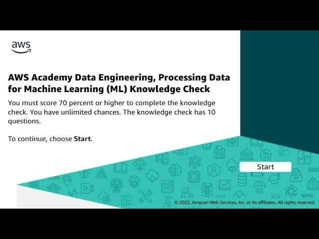 23110229 Trần Anh Huy | Knowledge Check  Module 10: Processing Data for ML | AWS Data Engineeing