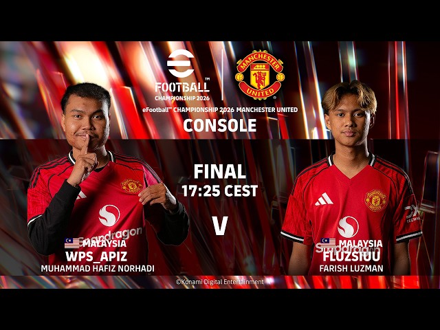 MOBILE FINAL: WPS_APIZ vs FLUZSIUU | eFootball™ Championship 2026 Manchester United Finals