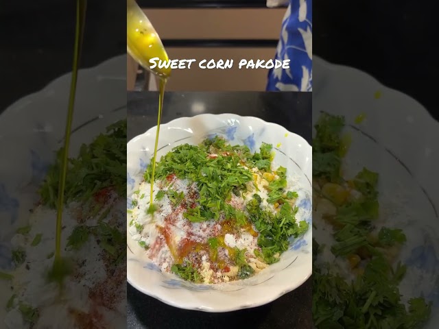 || sweet corn pakode || evening snack || by shamima kitchen ||