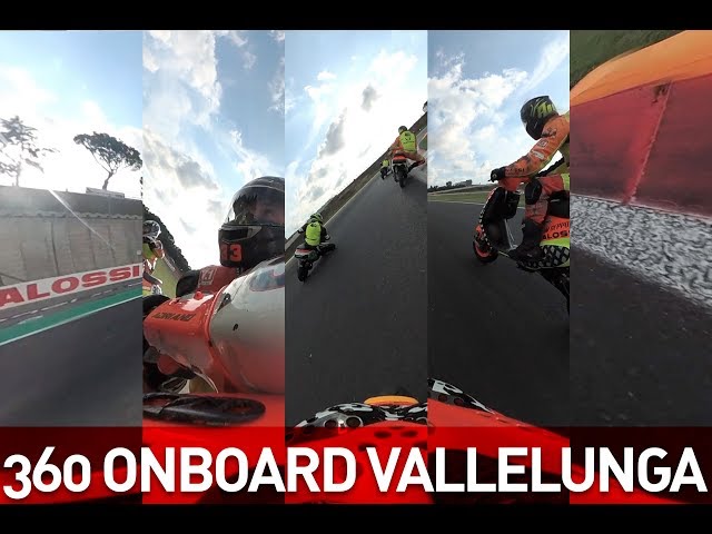ONBOARD 360° ZIP SP 70 Malossi FULL SPEED @ Vallelunga