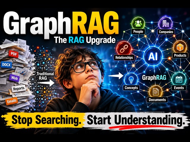 GraphRAG Explained: The AI Upgrade That Makes RAG Actually Understand Connections