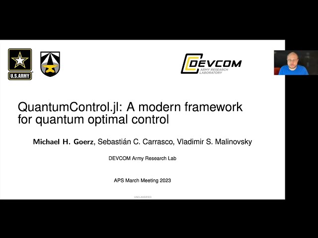 QuantumControl.jl: A modern framework for quantum optimal control