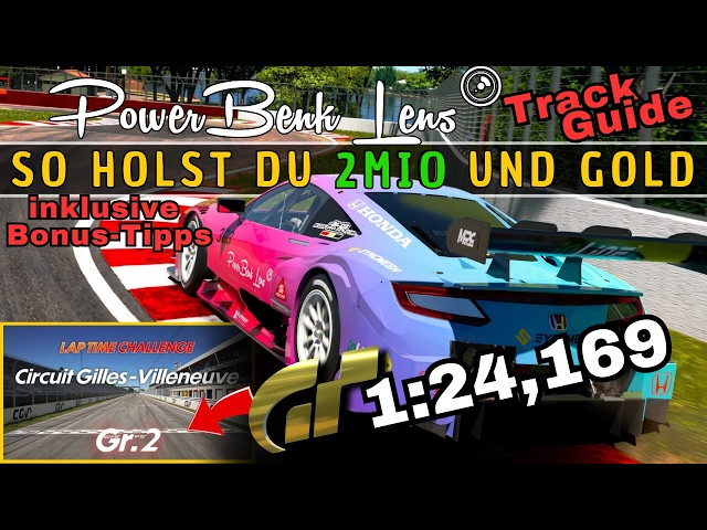 *easy Money* Improve Your Laptime on Circuit Gilles-Villneuve in GT7 I Track Guide