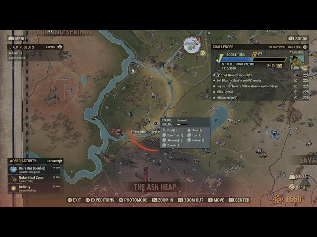 Fallout 76 - Daily challenge August 27th 2026