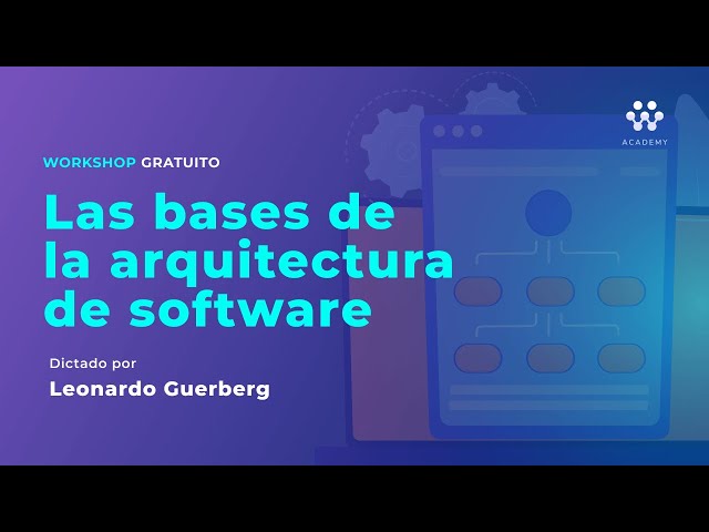 Introducción a las bases de la ARQUITECTURA de SOFTWARE 🚀
