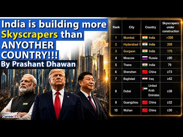 INDIA IS BUILDING SKYSCRAPERS FASTER THAN ANY OTHER COUNTRY | By Prashant Dhawan