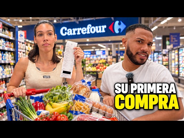 I let my Cuban wife do the grocery shopping at Carrefour… and she surprised me 🇪🇸