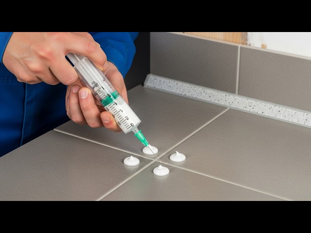 Method Surprised 50 Year Old Tiler! Fix Tiles Without Removing