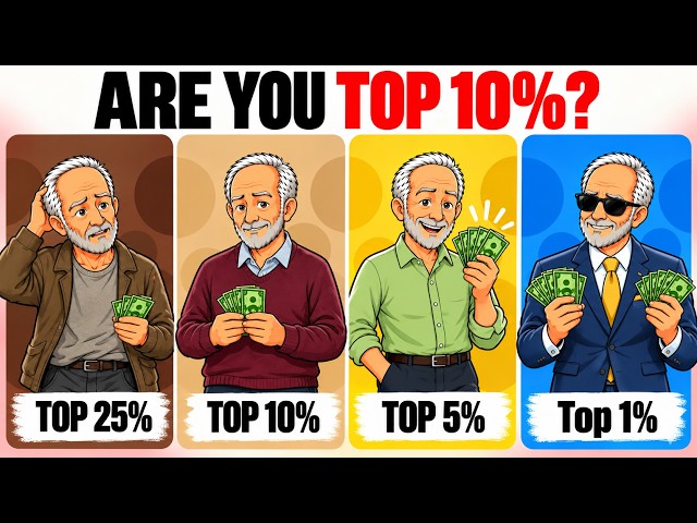 What Net Worth Puts You in the Top 25%, 10%, 5% & 1% of American Retirees