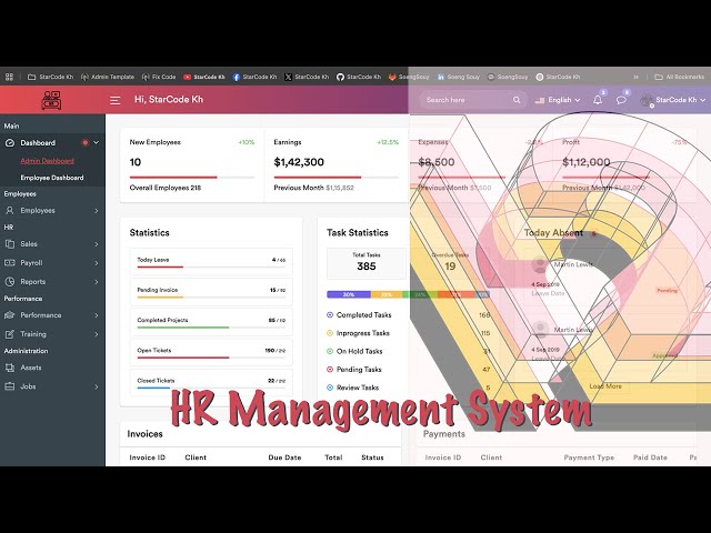 Clone in Laravel 12 Build an HR Management System