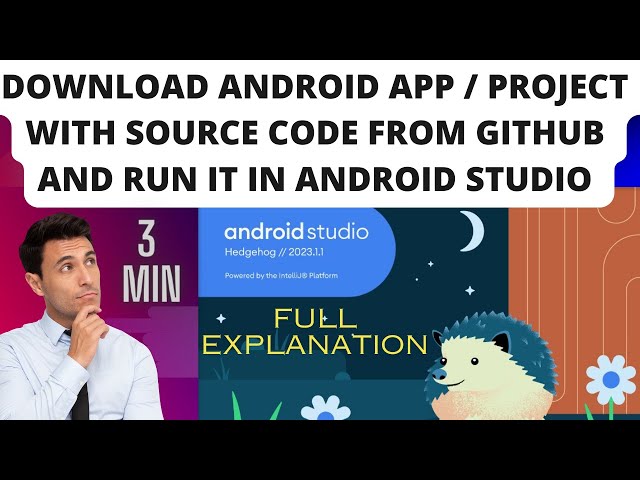 Download Android Project from Github and Run in Android Studio | beginners | Github Tutorials