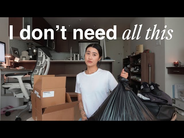 Watch me declutter my ENTIRE apartment in 3 DAYS